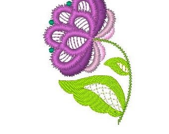 Jacobean Lace Flowers  Machine Embroidery Designs