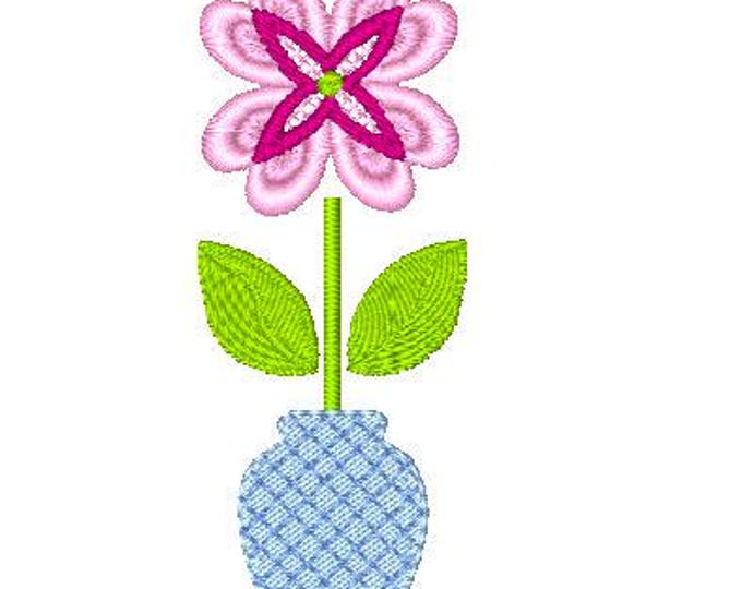 Naif-Vases ( 10 Machine Embroidery Designs from ATW )