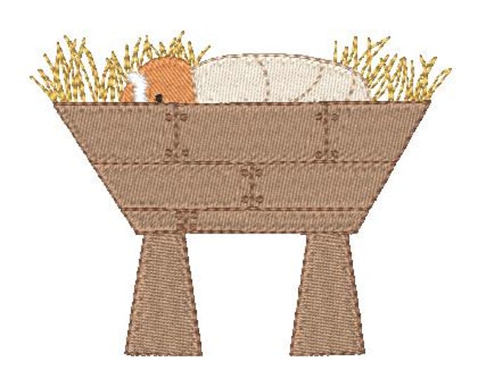 Gingerbread-Nativity ( 10 Machine Embroidery Designs from ATW )