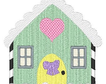 Love Grows filled and applique  Machine Embroidery Designs