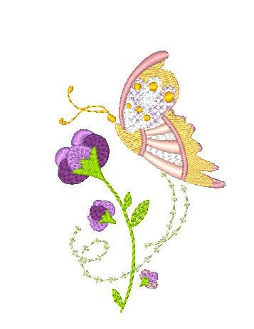 Butterflies Machine Embroidery Designs | Etsy