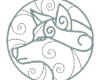 Zoo Circles  Machine Embroidery Designs