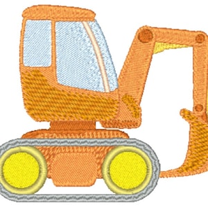 Simple Construction Vehicles  Machine Embroidery Designs