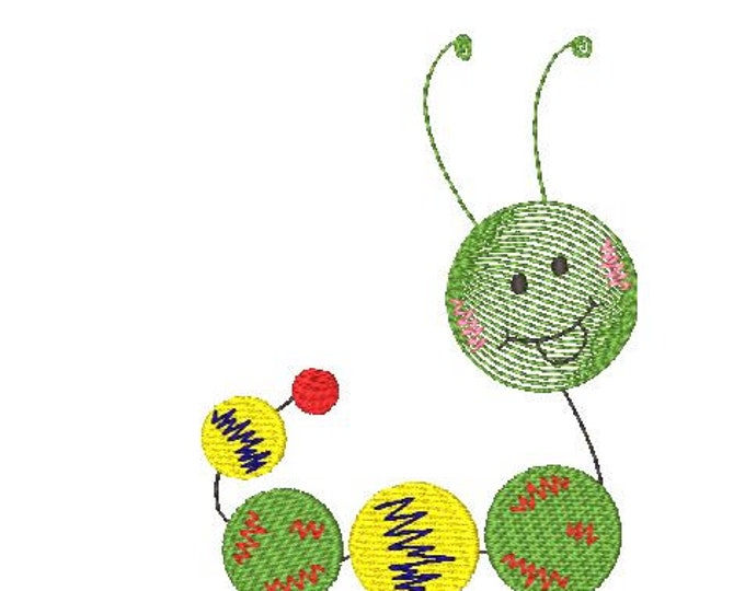 Sticky Bugs  Machine Embroidery Designs