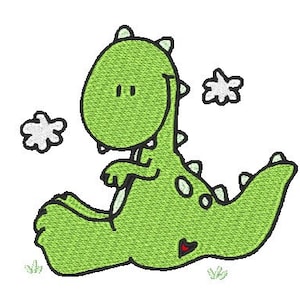 Dinosaurs Machine Embroidery Designs image 1