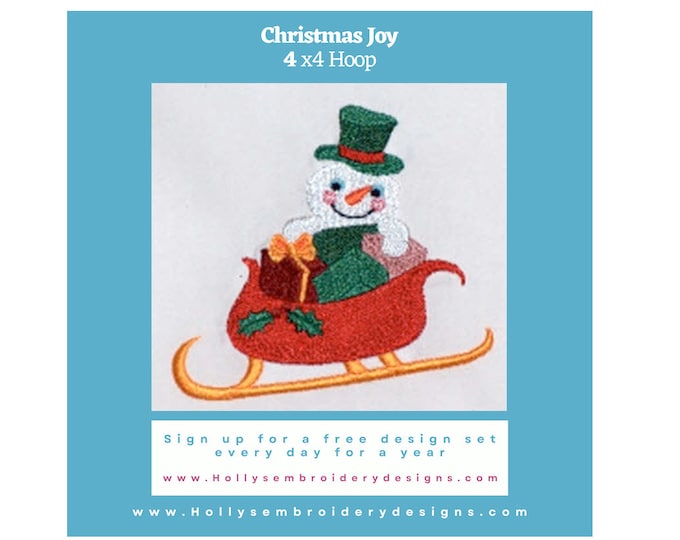 Christmas Joy 10-Design Embroidery Set - Festive Designs, 4x4 Hoop, Instant Download, Christmas Machine Embroidery 10683
