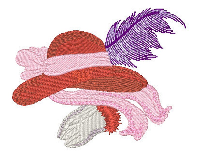 Red Hat Machine Embroidery Designs Etsy