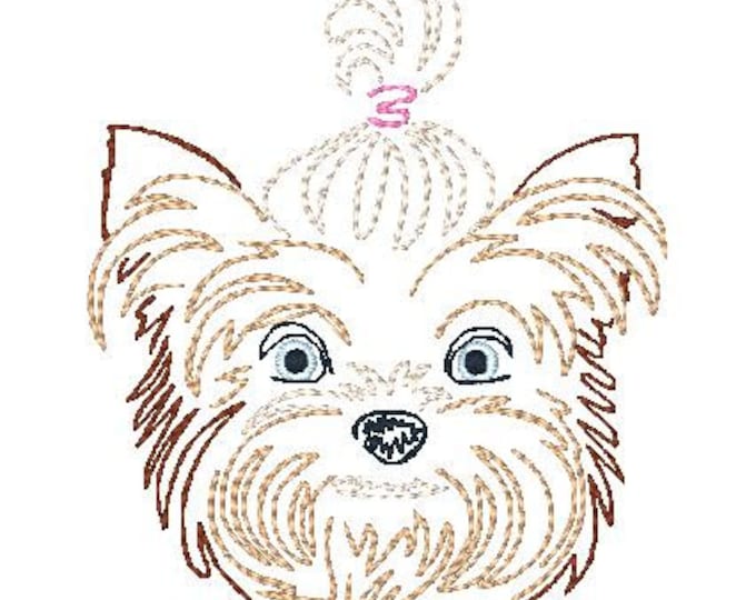 Zig Zag Dogs  10 Machine Embroidery Designs