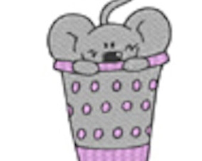 Sewing Mice-2  Machine Embroidery Designs