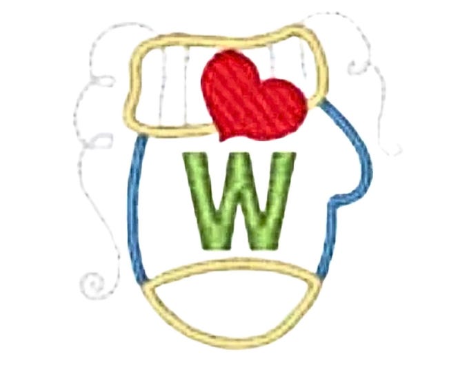 Applique Mitten Alphabet  ( 26 Machine Embroidery Designs by ATW) 4X4 Hoop