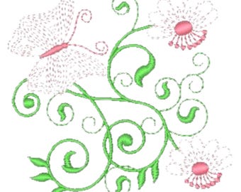 Sueños Vintage: 19 diseños de bordado a máquina en bastidor de 4 x 4, descarga digital