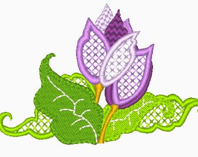 Jacobean-Lace-Flowers ( 10 Machine Embroidery Designs from ATW ) XYZ17B