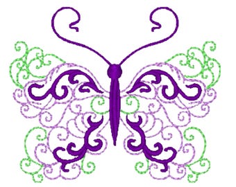 Butterfly Machine Embroidery Designs | 10 Designs, 4x4 Hoop (Digital Download)