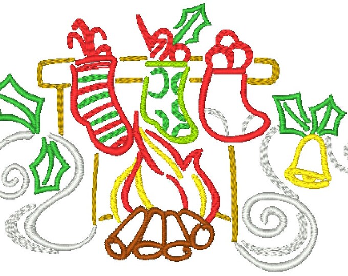 Christmas Scenes CMM 10 Machine Embroidery Designs