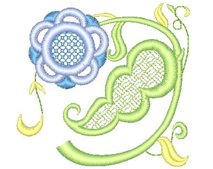 Jacobean Florals   Machine Embroidery Designs