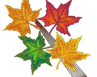 Leaves of Stowe  37 Machine Embroidery Designs