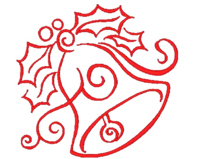 Christmas Art Deco ( 10 Machine Embroidery Designs by ATW) 4X4 Hoop