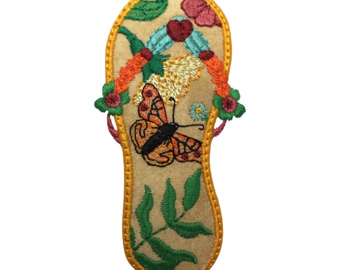 Insect Sandals Applique   ( 10 Machine Embroidery Designs by ATW) 4X4 hoop