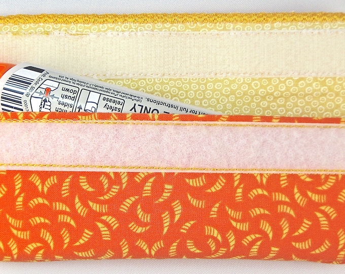 Epi Pen Pouch in-the-hoop project with Designs  5"x7" hoop required Machine Embroidery Designs