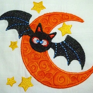 Halloween Story Applique  Machine Embroidery Designs