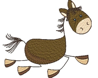 Sticky Horses  11 Machine Embroidery Designs