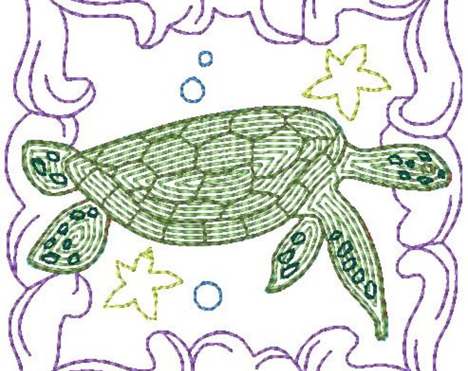 Sea Blocks   Machine Embroidery Designs