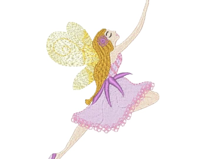 Beautiful Fairies 5x7  ( 10 Machine Embroidery Designs from ATW ) 5X7 Hoop