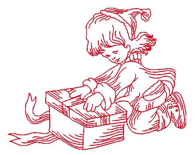 Elegant-Christmas-Redwork-5x7  ( 10 Machine Embroidery Designs from ATW )