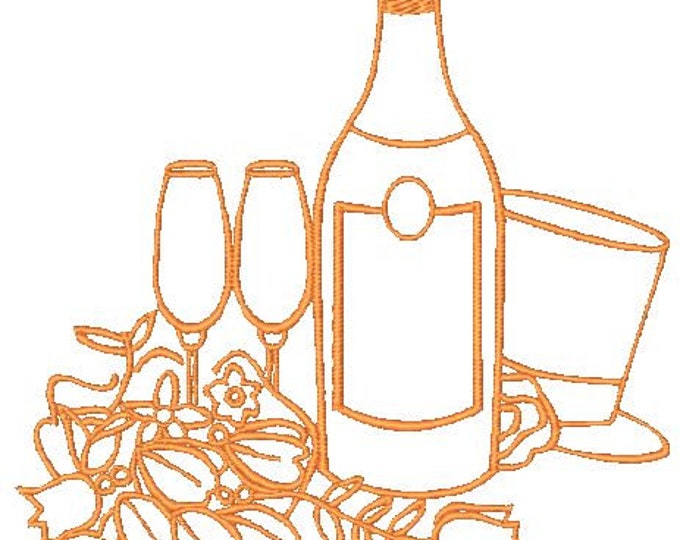 Wedding One Color-5x7   Machine Embroidery Designs