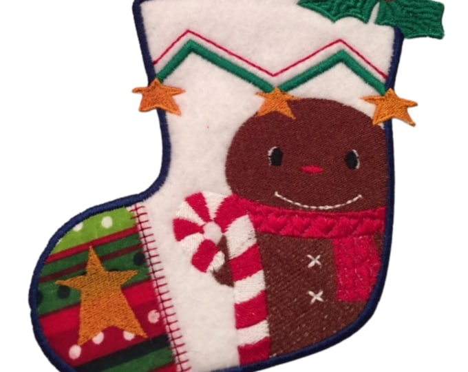 Gingerbread-Stocking-Gift-Card-Holders-JTL ( 6 Machine Embroidery Designs from ATW ) 5X7 Hoop