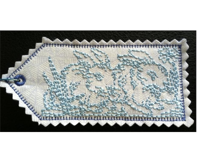 Rabbit-Bookmarks-Redwork ( 10 Machine Embroidery Designs from ATW ) XYZ17F