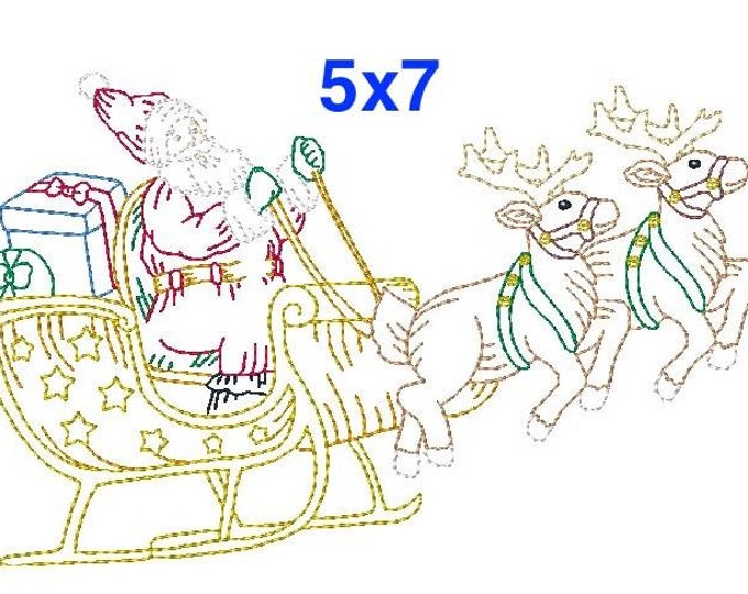Vintage Christmas Machine Embroidery Designs