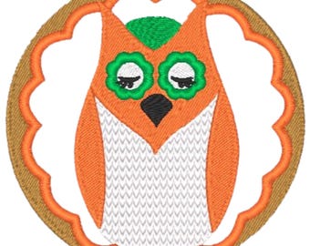 Creepy-Cookies Applique ( 10 Machine Embroidery Designs from ATW )  4X4 Hoop