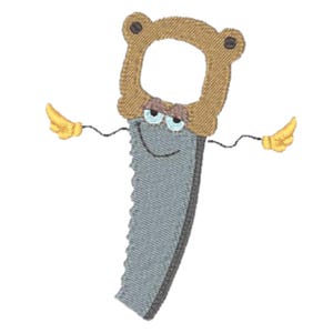 Crazy Tools  ( 10 Machine Embroidery Designs by ATW) 4X4 Hoop