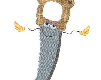 Crazy Tools  ( 10 Machine Embroidery Designs by ATW) 4X4 Hoop