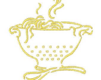 Outline Kitchen Things   Machine Embroidery Designs