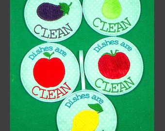 ITH FSA Chenille-Dishwasher-Tags [5x7] 10503 Machine Embroidery Designs