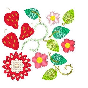 Jacobean Fruits Machine Embroidery Designs - Etsy