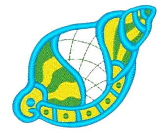 Colorlace SeaShells  (12 Machine Embroidery Designs by ATW)