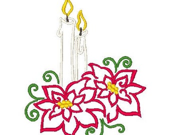 Christmas Traces Machine Embroidery Designs
