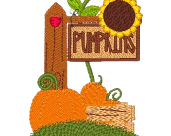 Autumn Blessings ( 8  Machine Embroidery Designs by ATW) 4X4 hoop