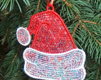 FSL Christmas Ornaments 10 Machine Embroidery Designs (Digital Download) 4X4 Hoop