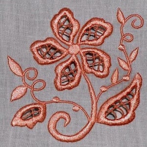 Floral Cutwork Machine Embroidery Designs