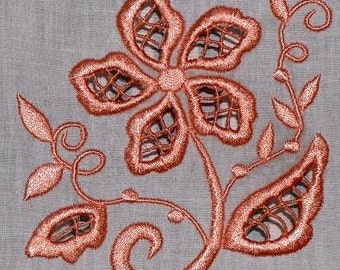 Floral Cutwork Machine Embroidery Designs