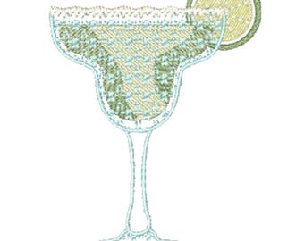 Cocktail Party  ( 10 Machine Embroidery Designs by ATW)  4X4 Hoop