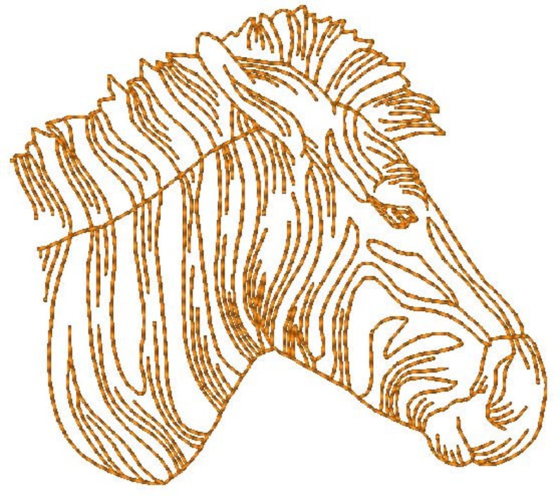 Wild African Animals Machine Embroidery Designs image 1