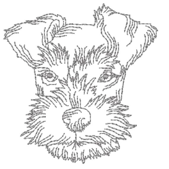 Schnauzer Dogs  10 Machine Embroidery Designs. Mixed 4X4 and 5X7 Hoop Digital DDownload