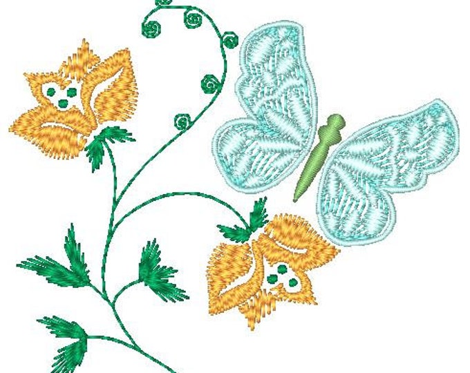 Mylar-Spring ( 10 Machine Embroidery Designs from ATW ) XYZ17F