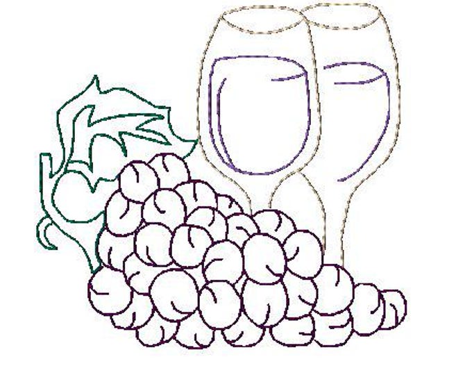Multiline-Wine-Scenes ( 10 Machine Embroidery Designs from ATW ) XYZ17F