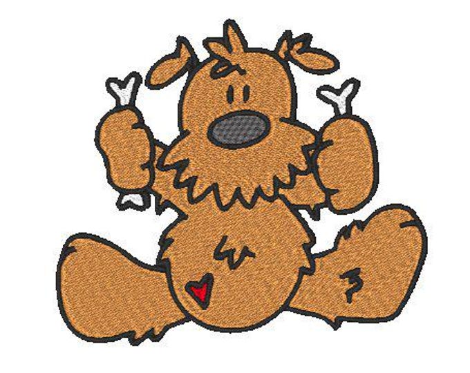 Scruff ( 7 Machine Embroidery Designs from ATW ) XYZ17C